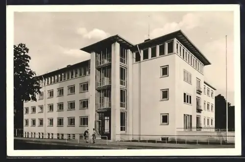 AK Frankfurt-Sachsenhausen, Haus der Jugend, Deutschherrnufer 12