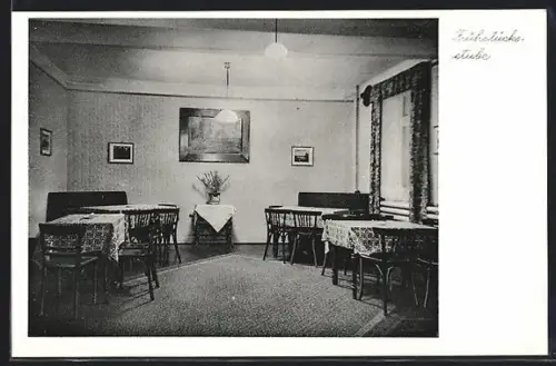 AK Soltau, Hotel Stadt Bremen, Frühstücksstube, Inh. Rudolf Lütjens