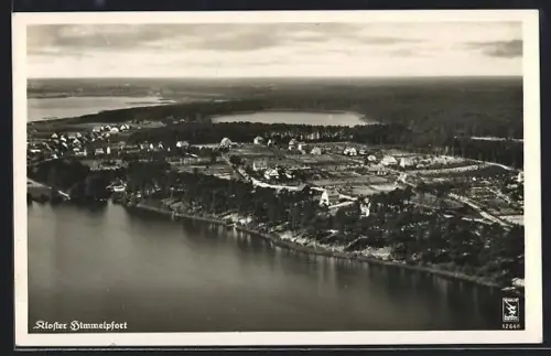 AK Himmelpfort, Gesamtansicht vom Flugzeug aus