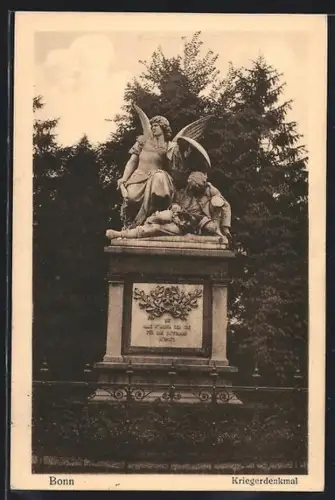 AK Bonn, Kriegerdenkmal