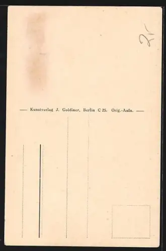 AK Berlin-Zehlendorf, Blick zur Kirche