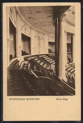 AK Hannover, Stadthalle, Roter Ring