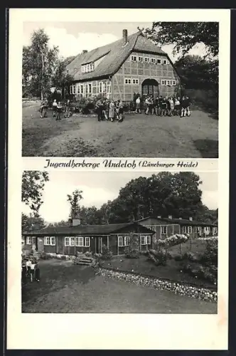 AK Undeloh /Lüneburger Heide, Jugendherberge