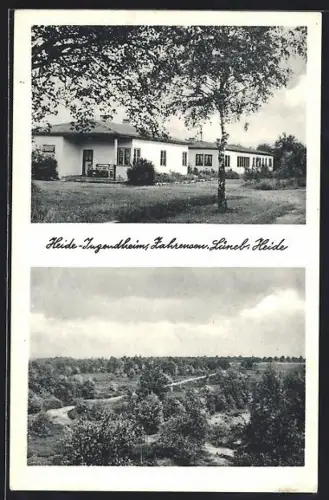 AK Zahrensen bei Schneverdingen, Heide-Jugendheim, Inh. J. Herf