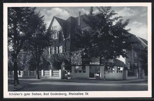 AK Bad Godesberg, Schlüter`s gute Stuben, Rheinallee 34