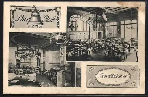 AK Berlin, Gasthaus zur Bierglocke in der Rosenthalerstrasse 49