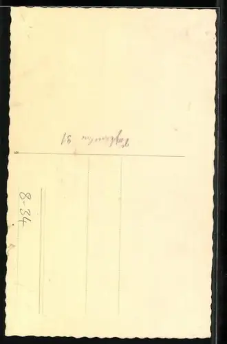 AK Dame in Tracht am Spinnrad