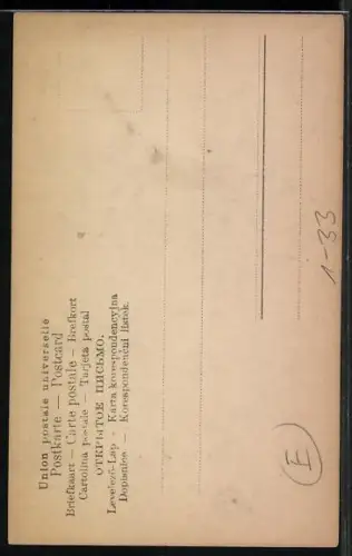 AK Pablo de Sarasate spielt Violine