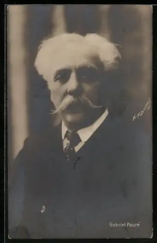 AK Gabriel Fauré im Porträt