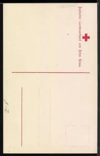 AK Adelsportrait von Baden, Uniform