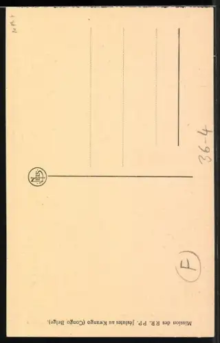 AK R. P. Van Hencxthoven, fondateur et üremier supérieur de la mission 1893- 1902