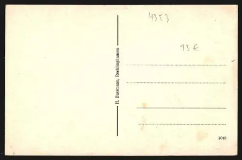 AK Oer, Vestische Jugenherberge in der Haard, Aussenansicht
