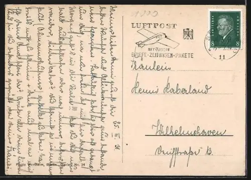 AK Berlin, Wertheim, Vorhalle am Leipzigerplatz mit Bärenbrunnen