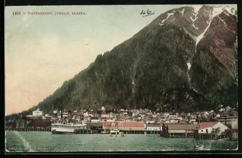 AK Alaska, Waterfront, Juneau