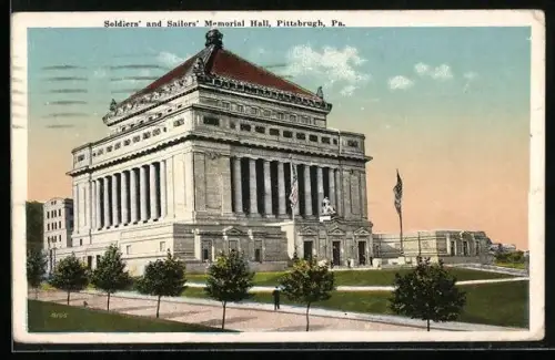 AK Pittsburgh, PA, Soldiers and Sailors Memorial Hall