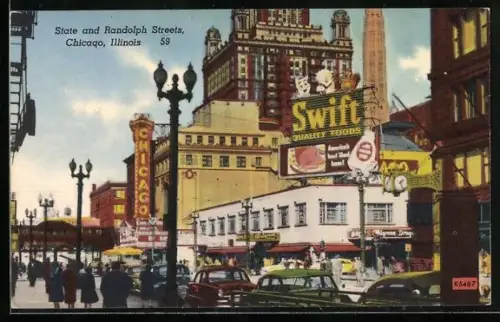 AK Chicago, IL, State and Randolph Streets