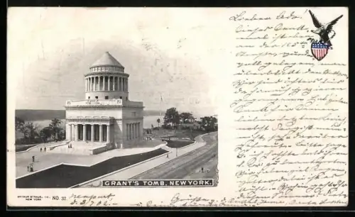 AK New York, NY, Grant`s Tomb