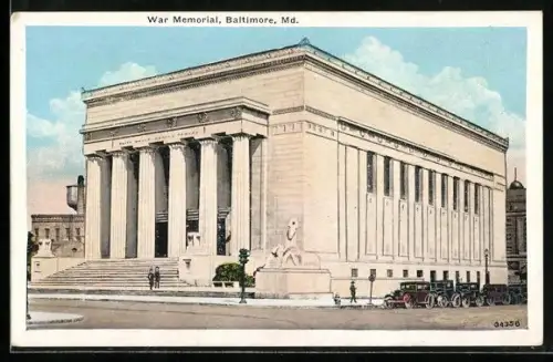 AK Baltimore, MD, War Memorial