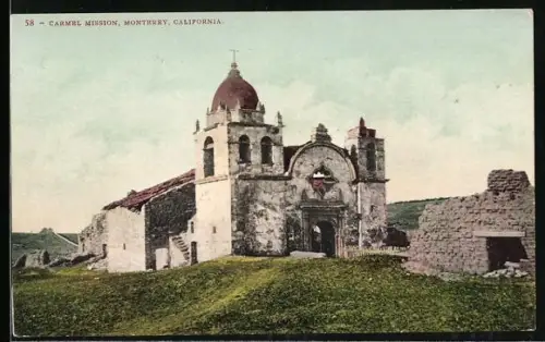 AK Monterey, CA, Carmel Mission