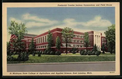 AK East Lansing, MI, Frederick Cowles Jenison Gymnasium and Field House