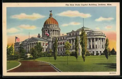AK Jackson, MS, The New State Capitol Building