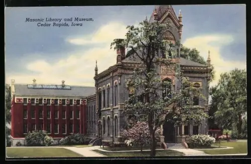 AK Cedar Rapids, IA, Masonic Library and Museum