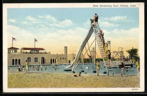 AK Clinton, IA, New Swimming Pool