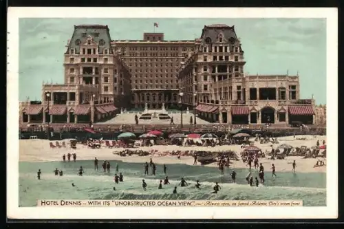 AK Atlantic City, NJ, Hotel Dennis, with its unobstructed Ocean View