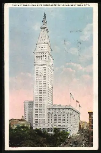 AK New York, NY, Metropolitan Life Insurance Building