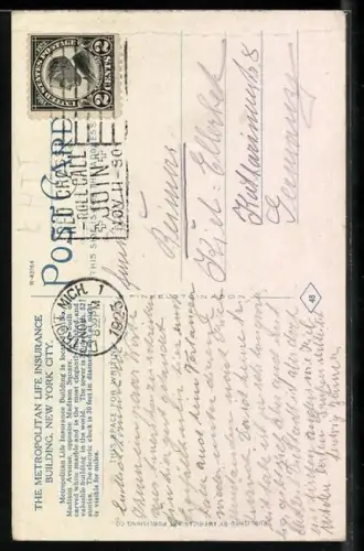 AK New York, NY, Metropolitan Life Insurance Building