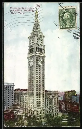 AK New York, NY, Metropolitan Life Insurance Building