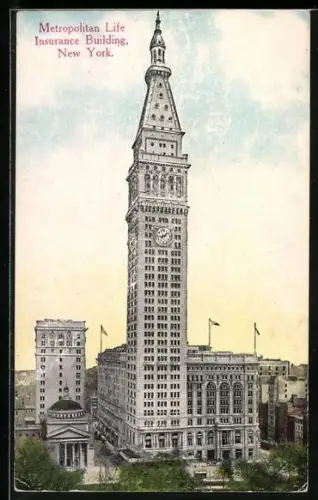 AK New York, NY, Metropolitan Life Insurance Building