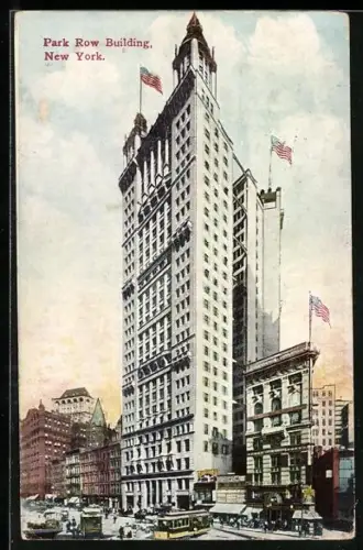 AK New York, NY, Park Row Building