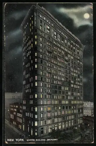 AK New York, NY, Empire Building, Broadway