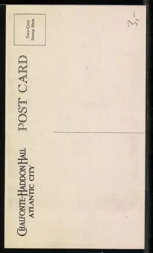 AK Atlantic City, NJ, Frog Baby Fountain in the Garden Court, Chalfonte-Haddon Hall