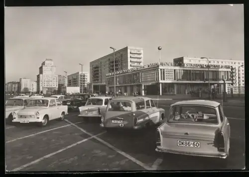 AK Berlin, Restaurant Moskau in der Karl-Marx-Allee
