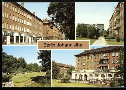 AK Berlin-Johannisthal, Neubauten Springbornstrasse, Sterndamm, Gaststätte zum Stern