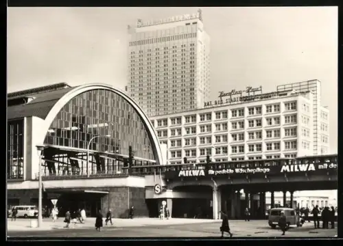 AK Berlin, S-Bahnhof Alexanderplatz