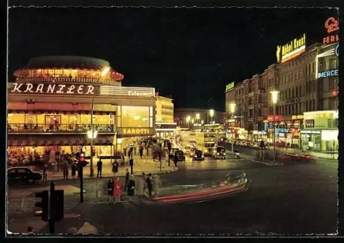 AK Berlin, Café Kranzler am Kurfürstendamm