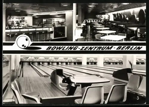AK Berlin-Friedrichshain, Bowling-Zentrum im SEZ