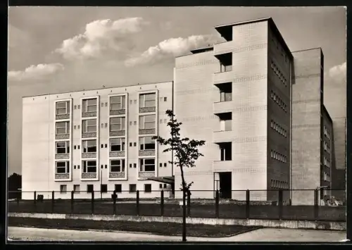 AK Berlin, Infektions-Station im Auguste-Viktoria-Krankenhaus, Aussenansicht