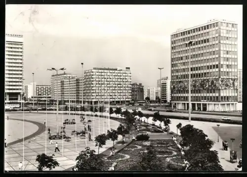 AK Berlin, Blick auf den Alexanderplatz