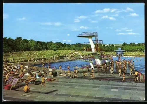 AK Berlin, Freibad in Pankow