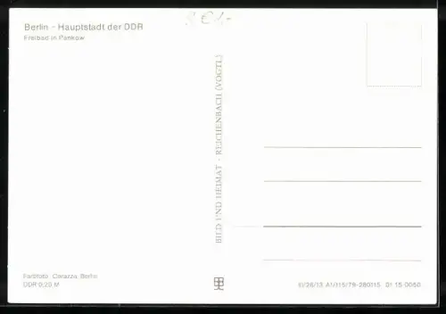 AK Berlin, Freibad in Pankow