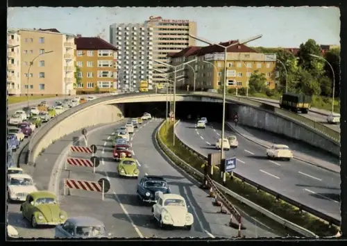 AK Berlin, Verkehr auf der Schnellstrasse