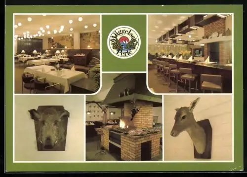 AK Berlin-Köpenick, Konsum-Gaststättenkomplex Müggelseeperle, Müggelstube, Jagdkeller