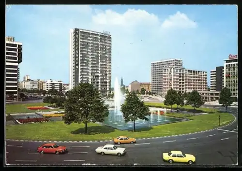 AK Berlin, Ernst-Reuter-Platz, AEG Gebäude