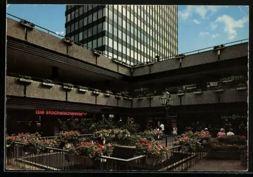 AK Berlin, Europa-Center, Innenhof