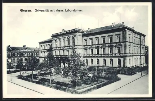 AK Giessen, Universität mit chemischem Laboratorium