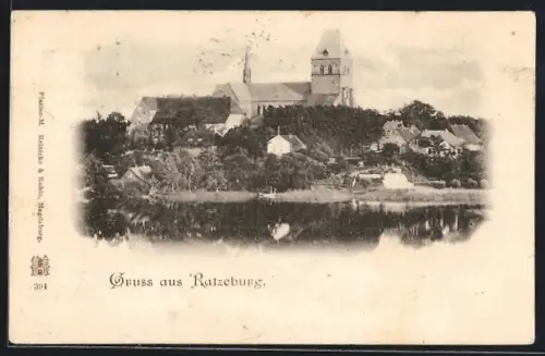 AK Ratzeburg, Blick auf den Dom